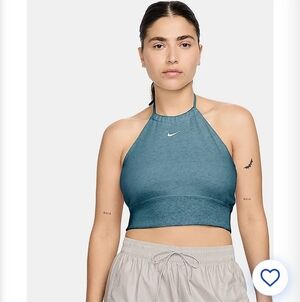 Nike Women's Sportswear Chill French Terry Cropped Halter TopShop Nike
